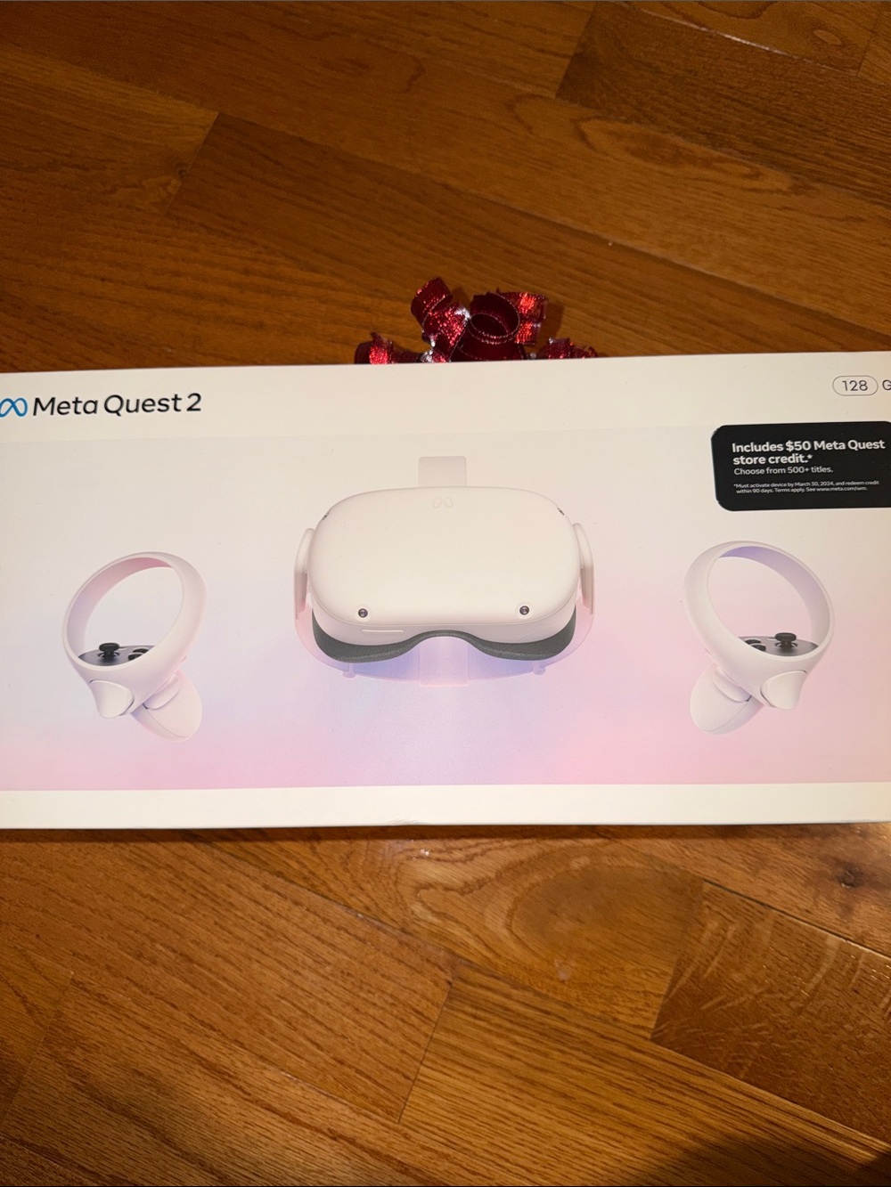 Meta Quest 2 VR Headset - White (128 GB)